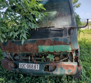 Lô 3: Xe tải đã cũ, màu xanh (xe không đủ điều kiện đăng ký lưu hành, bán theo hình thức phế liệu) của Sở Tài chính tỉnh Quảng Nam
