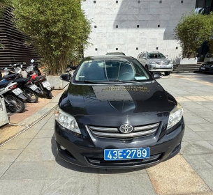 Xe ô tô con đã qua sử dụng, nhãn hiệu Toyota, loại COROLLA ZZE142L-GEPGKH (Toyota Corolla Altis 1.8), số sàn, 05 chỗ, sản xuất năm 2010, xuất xứ Việt Nam, biển đăng ký số 43E-2789